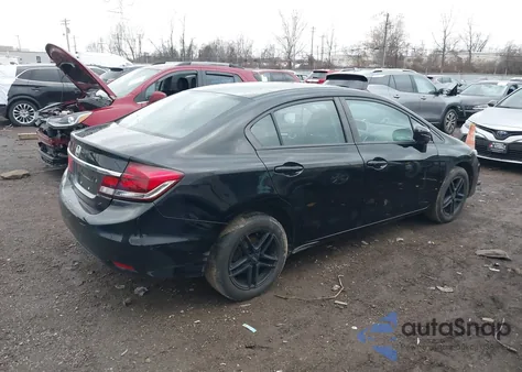 2015 Honda Civic Ex from USA, damaged, VIN 19XFB2F80FE281455